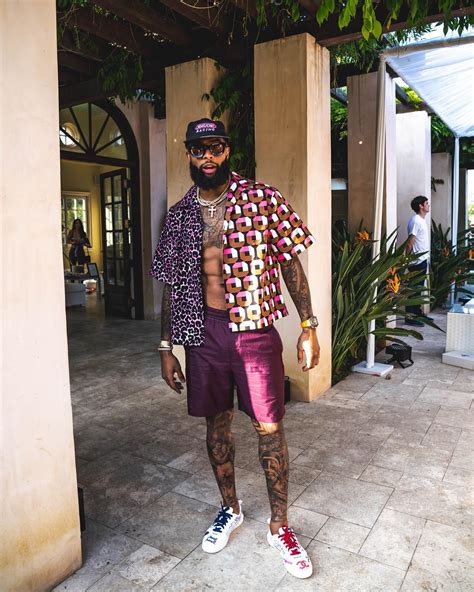 obj instagram prada shirt|SPOTTED: Odell Beckham Jr Summer.